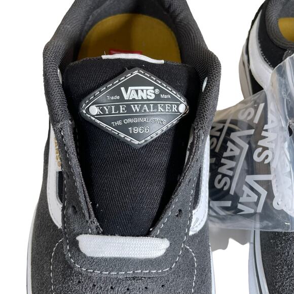 NWT Vans Kyle Walker Sneaker Twill Raven Size M7.5 New VN0A5JIE87C - Picture 4 of 9